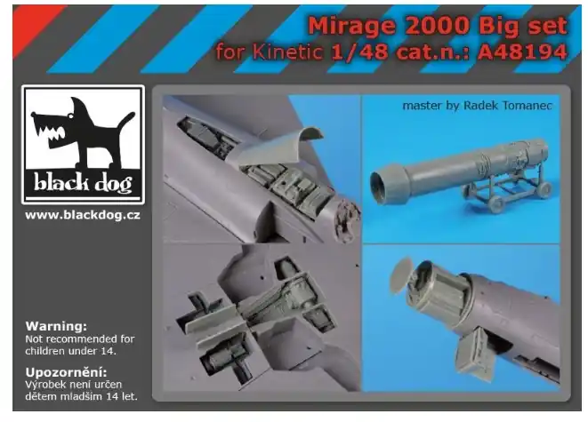 BLACKDOG A48194 Dassault Mirage 2000 - Set grande (SCATOLA GRANDE) Bestseller