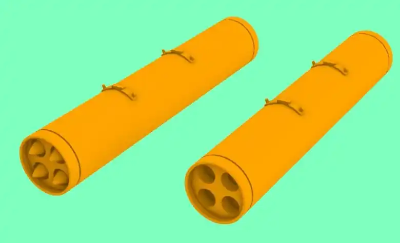 LF MODELS LF3D7209 LAU-10 A ZUNI Razzo Pod Compra Oggi Stesso