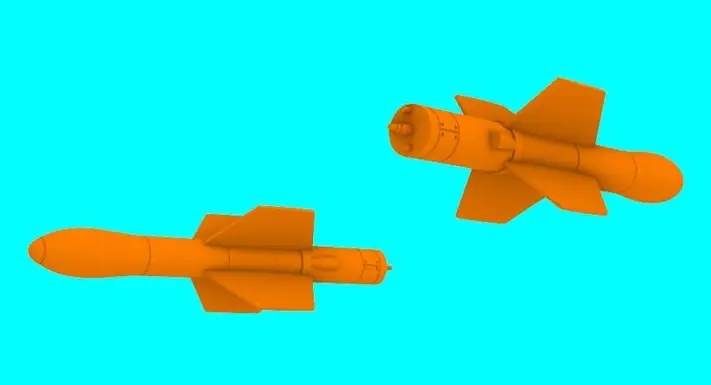 LF MODELS LF3D7211 AS.12 missile Sconto