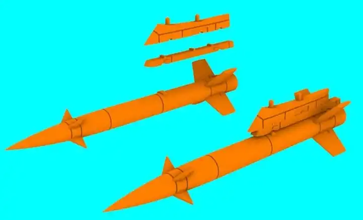 Offerta Speciale LF MODELS LF3D7215 Missile anti-nave MP-1000