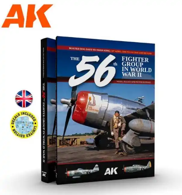Prezzo Conveniente AK INTERACTIVE 130005 The 56th Fighter Group In World War II 18th April 1944 To V-E Day And Beyond