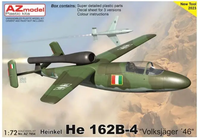 Occasione AZ MODEL AZ7854 Heinkel He 162B-4