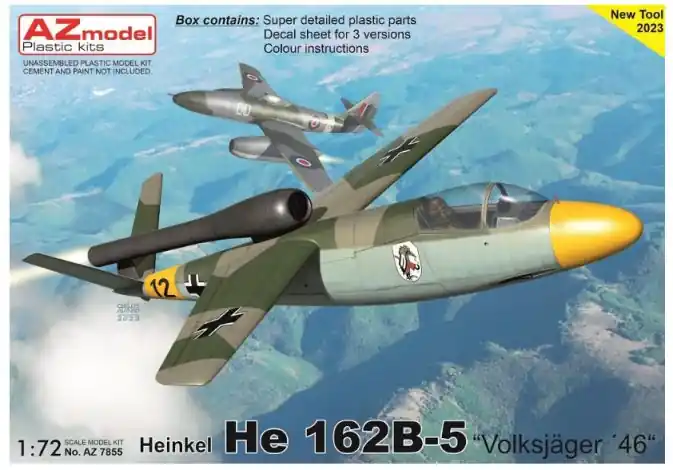 Affare AZ MODEL AZ7855 Heinkel He 162B-5