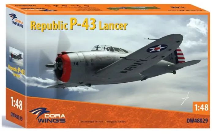 DORA WINGS DW48029 Republic P-43 Lancer Compra Adesso