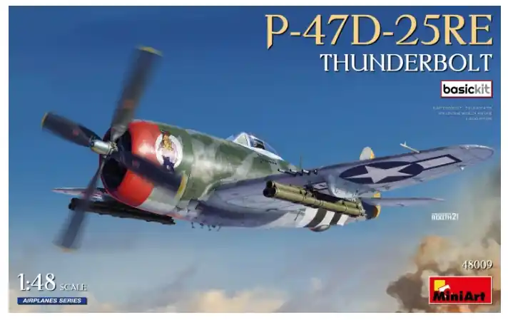 Di Tendenza P-47D-25RE THUNDERBOLT 1/48 - MINIART 48009