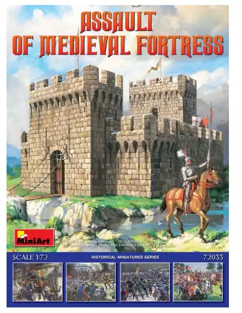 Ultime Pezzi MINIART 72033 Assalto alla fortezza Medievale