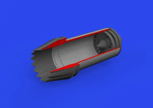 EDUARD BRASSIN 672334 - F-35A Ugello di scarico per Tamiya Subito Disponibile