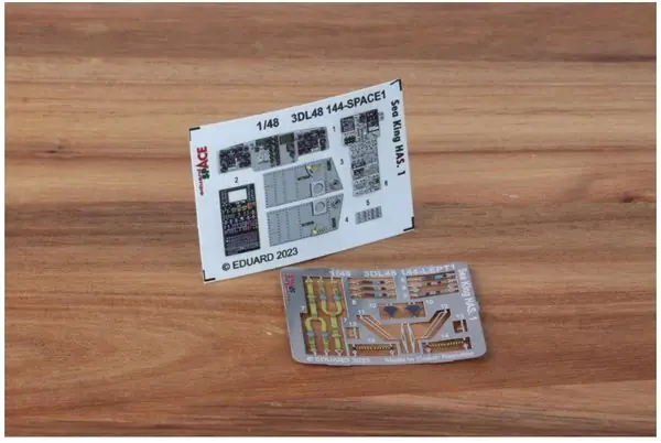 Pagamento Sicuro EDUARD SPACE 3DL48144 - Sea King HAS 1 per Airfix