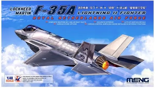 Vendita Finale Lockheed Martin F-35A Lightning II 1/48 - MENG MODEL LS-011