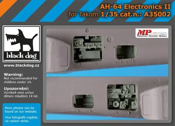 Compra Adesso AH-64 elettronica II per Takom - 1/35 - BLACKDOG A35002