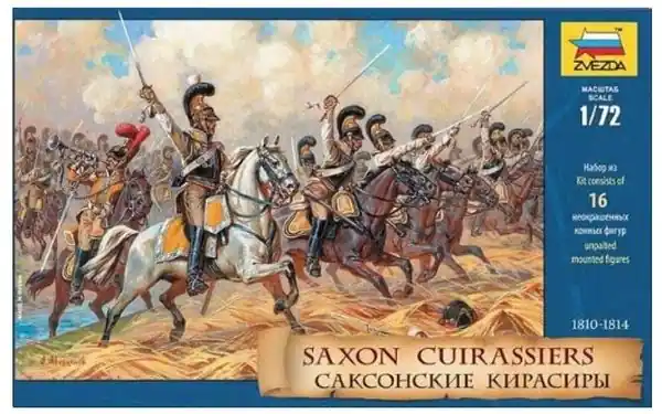 Ultime Pezzi Corazzieri sassoni Guerre napoleoniche 1/72 - ZVEZDA 8035