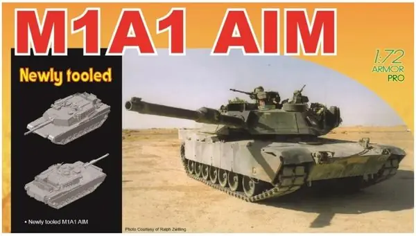 M1A1 Abrams AIM 1/72 - DRAGON 7614 Quantità Limitata