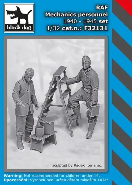 Ordina Subito Personale meccanico della RAF 1940-45 - 1/32 - BLACKDOG F32131