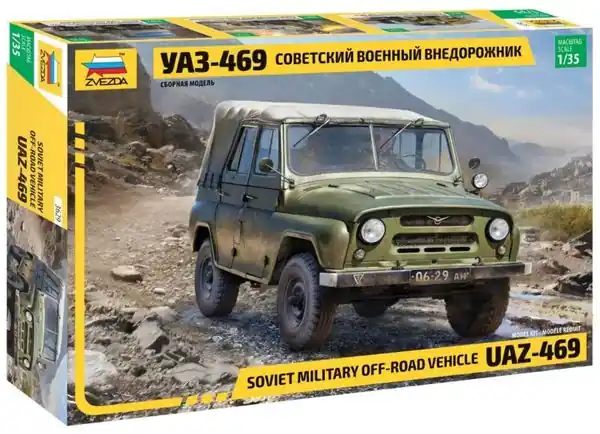 Bestseller UAZ-469 - 1/35 - ZVEZDA 3629
