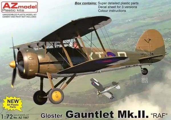 Occasione Gloster Gauntlet Mk II RAF - 1/72 - AZ MODEL AZ7867
