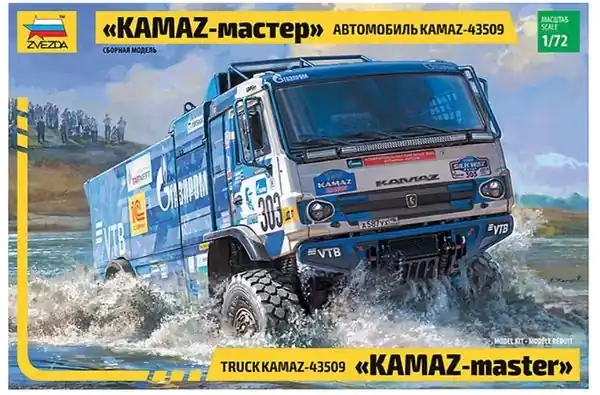 KAMAZ Master 1/72 - ZVEZDA 5076 Novità