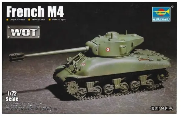 M4 Sherman 1/72 - TRUMPETER 07169 Compra Online