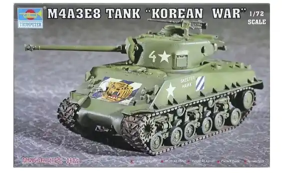 M4A3E8 - 1/72 - TRUMPETER 07229 Nuovo Arrivo