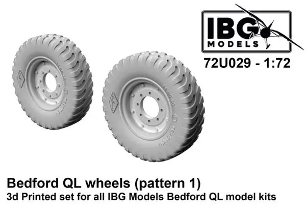 Ruote Bedford QL 1/72 - IBG 72U029 Promozione Esclusiva