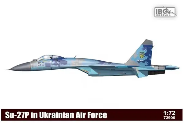 Ultimissimo Modello Su-27P 1/72 - IBG 72906