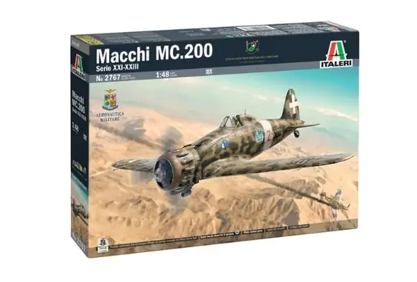 Macchi MC 200 Serie XXI-XXIII 1/48 - ITALERI 2767 A Buon Prezzo