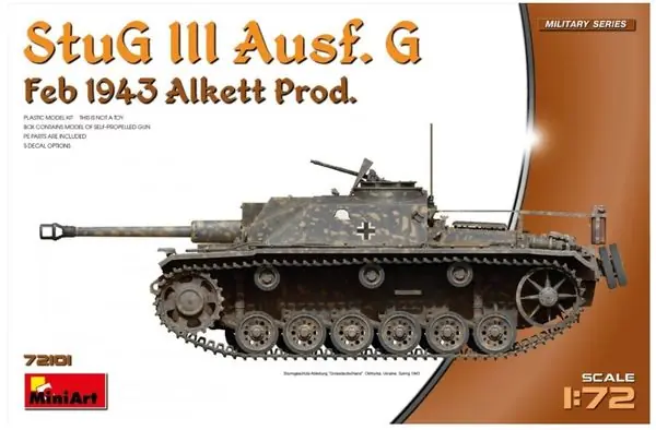 StuG III Ausf G 1/72 - MINIART 72101 Saldi