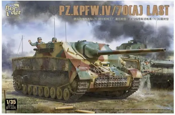 Ultime Pezzi Panzerkampfwagen IV Jagdpanzer IV L/70 - 1/35 - BORDER MODEL BT-026