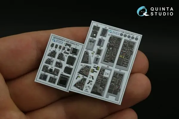 Interni F-14B stampati in 3D 1/48 - QUINTA STUDIO QDS-48404 Popolare