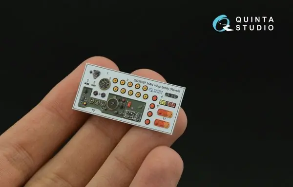 Ultimissimo Modello Interni MAN mil gl family stampati in 3D 1/35 - QUINTA STUDIO QD35097