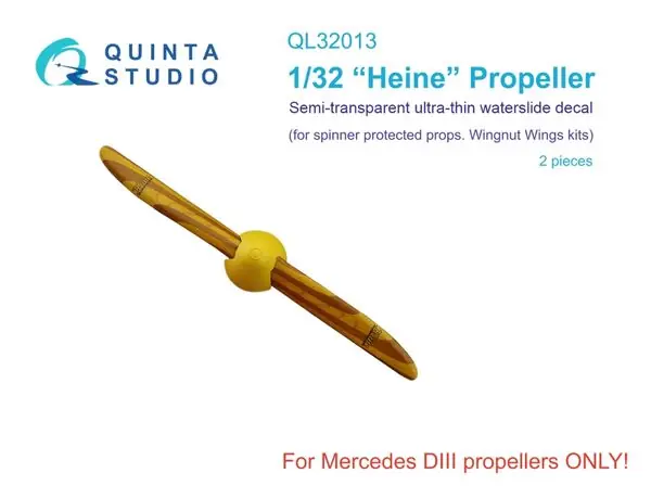 Eliche in legno Heine 1/32 - QUINTA STUDIO QL32013 Compra Online