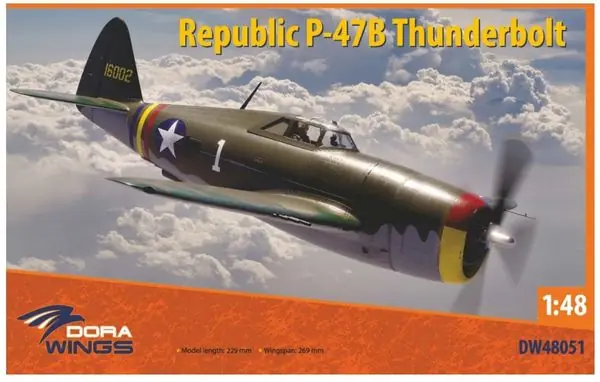 Republic P-47B Thunderbolt 1/48 - DORA WINGS 48051 Prezzo Basso