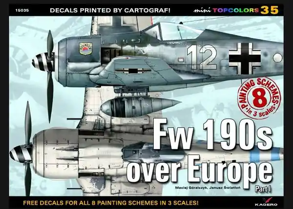 Solo Oggi Fw 190 sull‘Europa Parte I (decalcomania) - KAGERO 15035