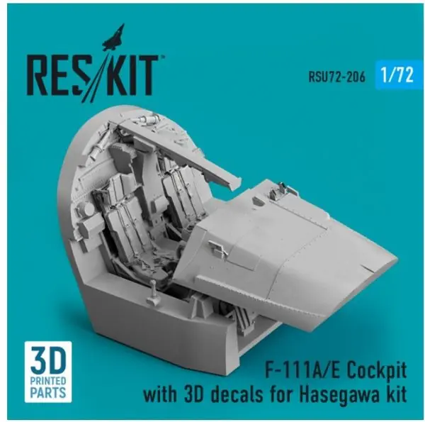 F-111A/E - cabina di pilotaggio 1/72 - RESKIT RSU72-0203 Offerta