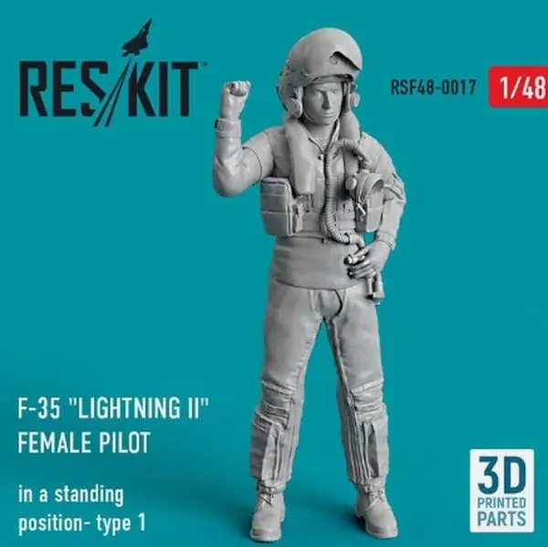 Pilota donna F-35 Lightning II 1/48 - RESKIT RSF48-0017 Compra Adesso