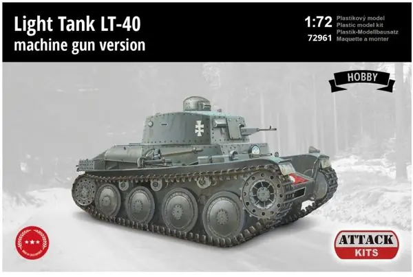 Carro armato leggero LT-40 - 1/72 - ATTACK 72961 Sconto