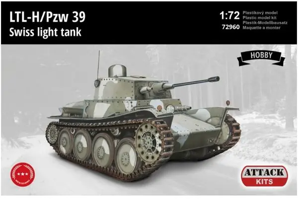 LTL-H/Panzer 39 - 1/72 - ATTACK 72960 Must-Have