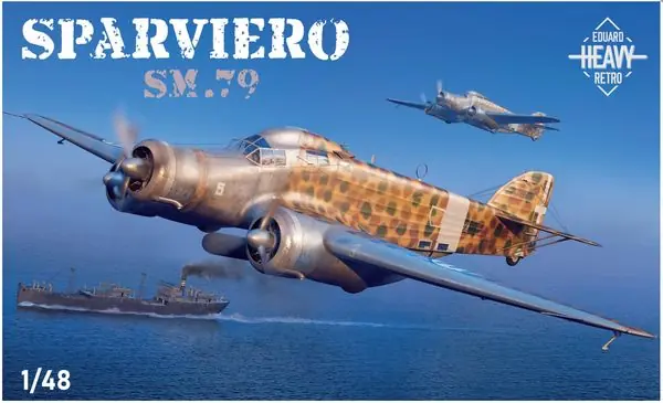 SM 79 SPARVIERO 1/48 - EDUARD 11179 Vendita Finale
