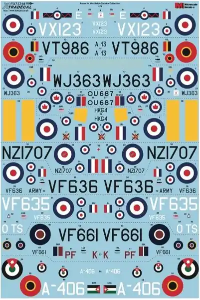 Auster decals 1/72 - XTRADECAL X72348 Pagamento Sicuro