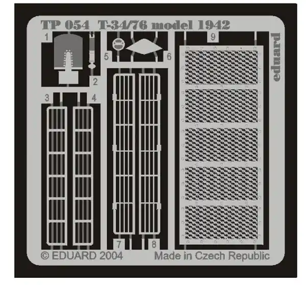 Promo Stagionale T-34/76 fotoincisioni 1/35 - EDUARD TP054