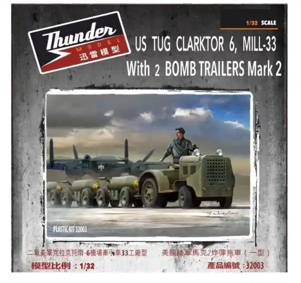Bestseller Rimorchiatore statunitense Clarktor 6 - 1/32 - THUNDER MODEL 32003