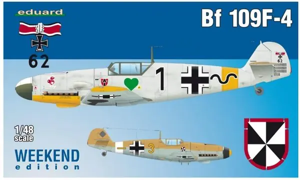 Reso Gratuito Messerschmitt Bf 109F-4 - 1/48 - EDUARD 84146