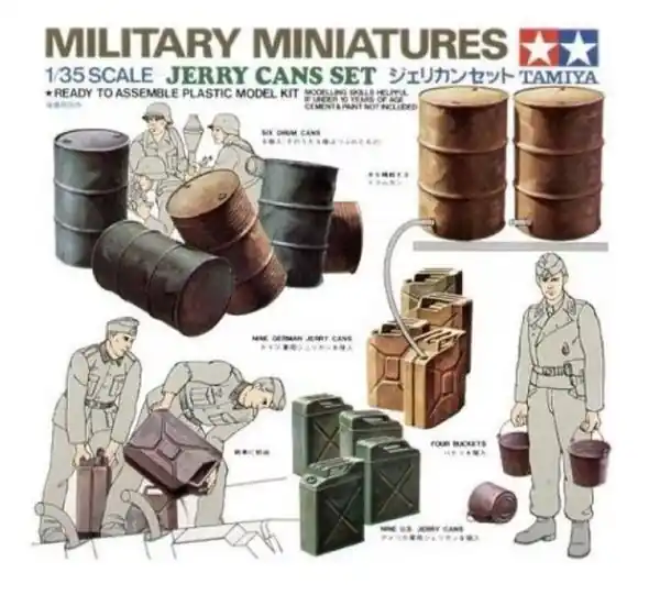 Offerta Limitata Set di taniche 1/35 - TAMIYA 35026