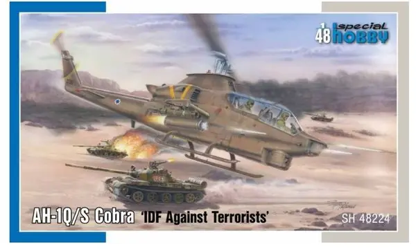 Soddisfatti O Rimborsati AH-1Q/S Cobra 1/48 - SPECIAL HOBBY SH48224