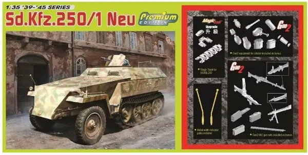 Sd Kfz 250/1 NEU 1/35 - DRAGON 6476 Scelto Dai Clienti