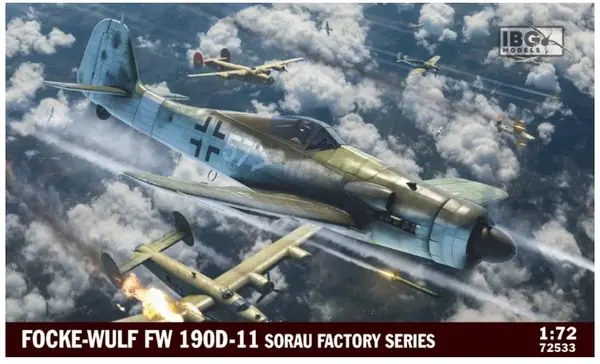 Focke-Wulf Fw 190 D-11 - 1/72 - IBG 72533 Economico