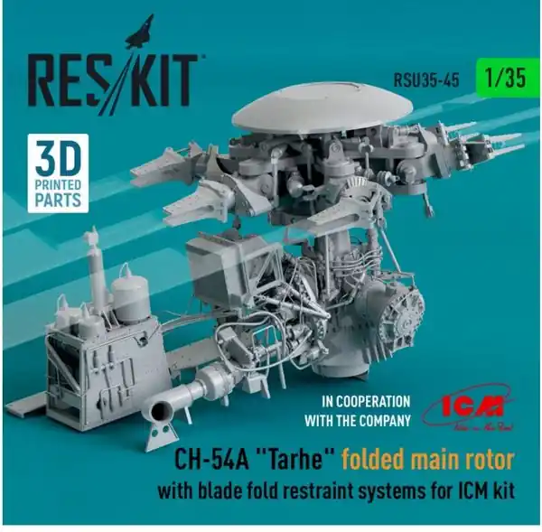 Consegna Rapida CH-54A Tarhe Rotore principale 1/35 - RESKIT RSU35-0045