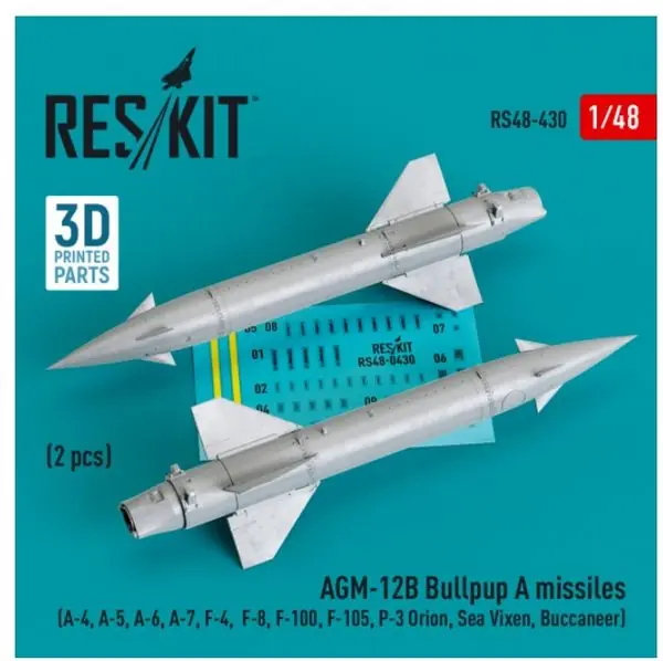 Saldi Missili AGM-12C Bullpup A 1/48 - RESKIT RS48-0430