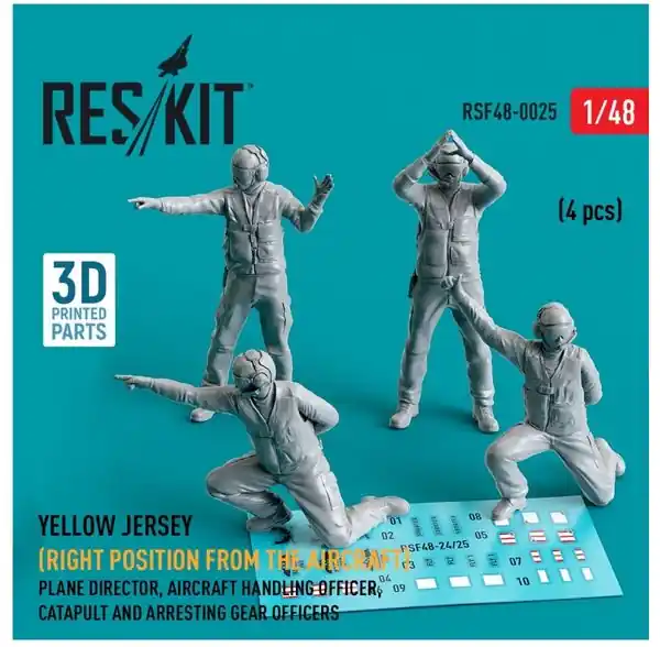Esclusivo Yellow Jersey 1/48 - RESKIT RSF48-0025