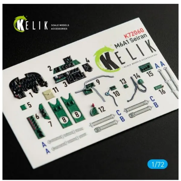 M6A1 Seiran Decalcomanie 3D 1/72 - KELIK K72060 Miglior Prezzo