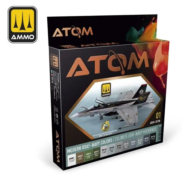 Ordina Subito Colori Moderni USAF/NAVY - ATOM-20700